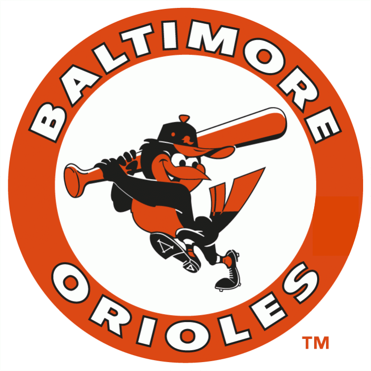Baltimore Orioles 1966-1988 Primary Logo fabric transfer